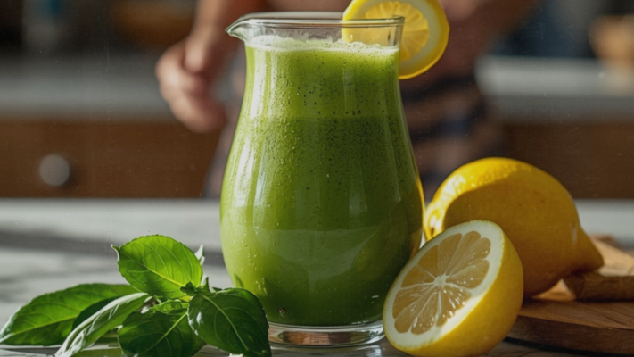 grüner saft fettverbrenner